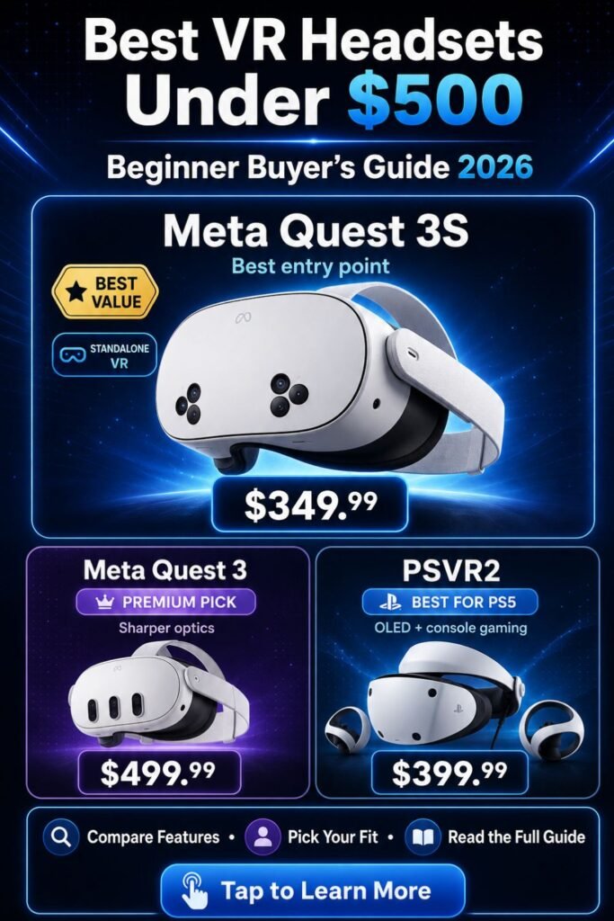 Best VR headsets under $500 in 2026 Pinterest buying guide