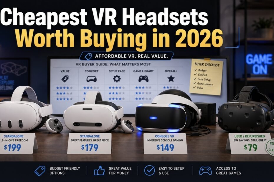 Cheapest VR headsets worth buying in 2026 ranked comparison for beginners