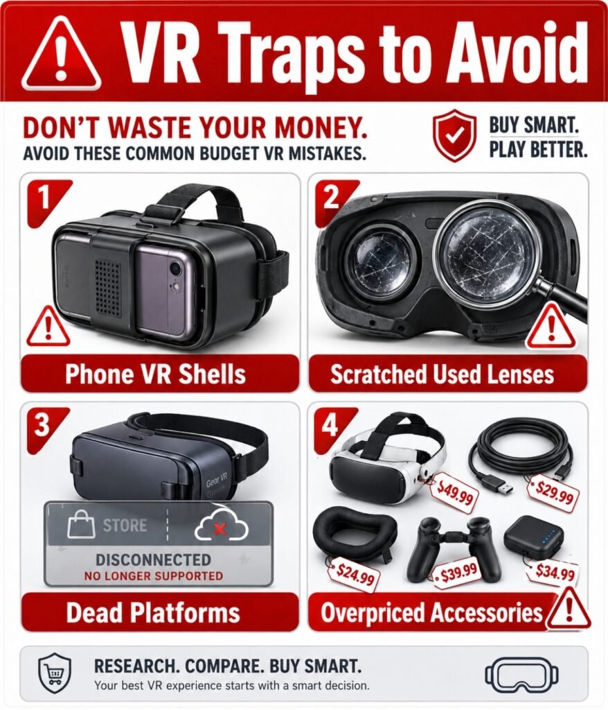 VR traps to avoid when buying cheap VR headsets in 2026