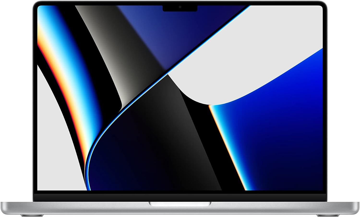 2021 Apple MacBook Pro with Apple M1 Pro Chip 10-core CPU (14-inch, 16GB RAM, 1TB SSD Storage) (QWERTY English) Silver (Renewed Premium)