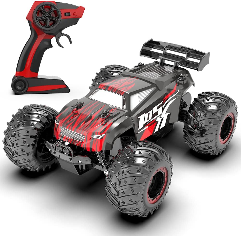 Mukola RC Cars for Adults, 1/16 Brushless Fast Race Remote Control Trucks, Hobby Monster Car with 3 Batteries(60+Min) Max 75KMH, 4x4 RTR Off-Road Drift R/C Vehicle, Gift for Boys Age 8-12