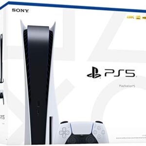 Sony PS5 Playstation 5 Console Disc Version – Wireless Contr…