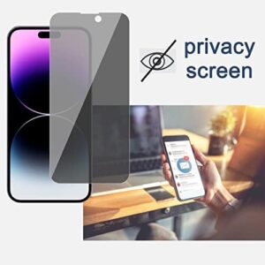 Ailun 2 Pack Privacy Screen Protector for iPhone 14 Pro [6.1…