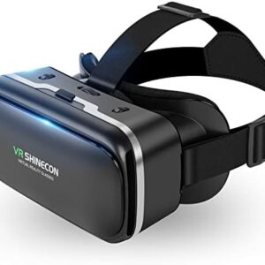 VR SHINECON VR Headset Glasses[Blu-ray] High-end Version of …