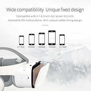 VR Headset for iPhone Apple Android PC Phone, 3D Virtual Rea…