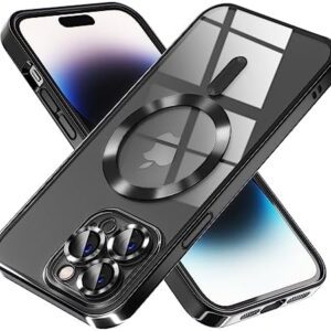 Misea Magnetic Clear Case for iPhone 14 Pro Max Case [Compat…