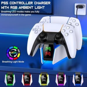 PS5 Controller Charger Station for Playstation 5 Dualsense C…