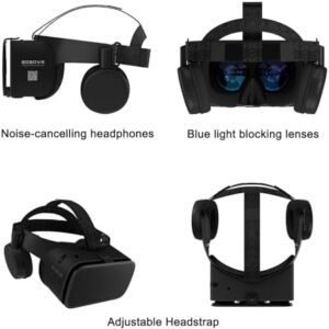 BOBOVR Z6 VR Headsets Virtual Reality Headset, 110°FOV Folda…