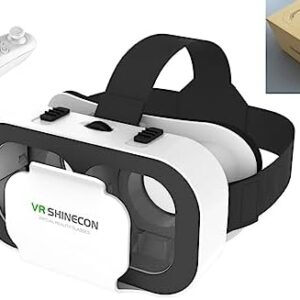 VR Headset for iPhone & Android with Controller, Universal V…