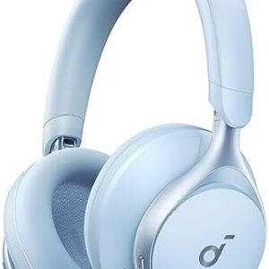 Soundcore Space One Wireless Noise Cancelling Headphones, Bl…