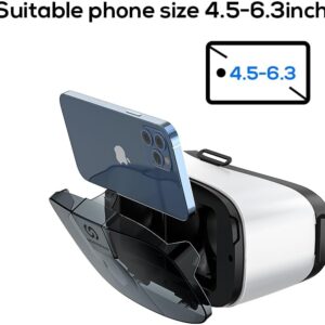 VR Headset for Phone, Compatible with iPhone Samsung and And…