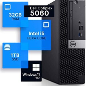 Dell Optiplex 5060 Desktop Computer | Hexa Core Intel i5 (3….