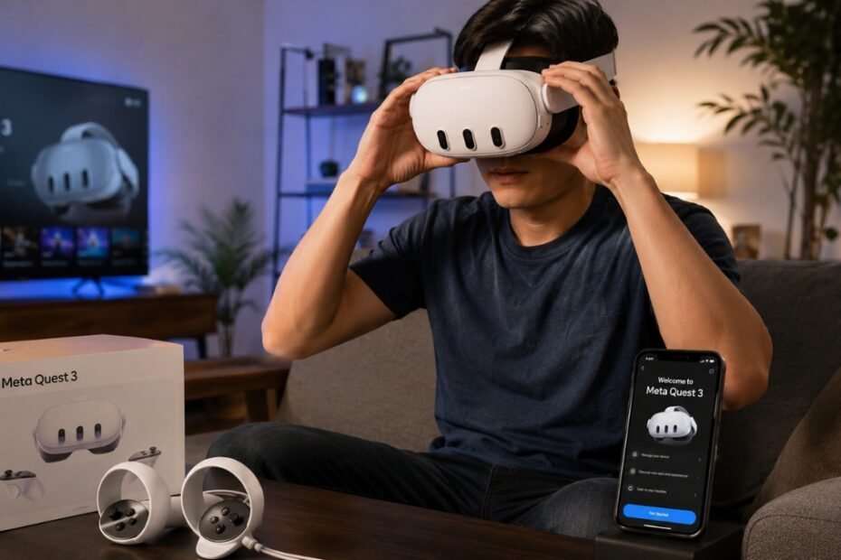 Beginner VR setup guide for first-time headset users in 2026