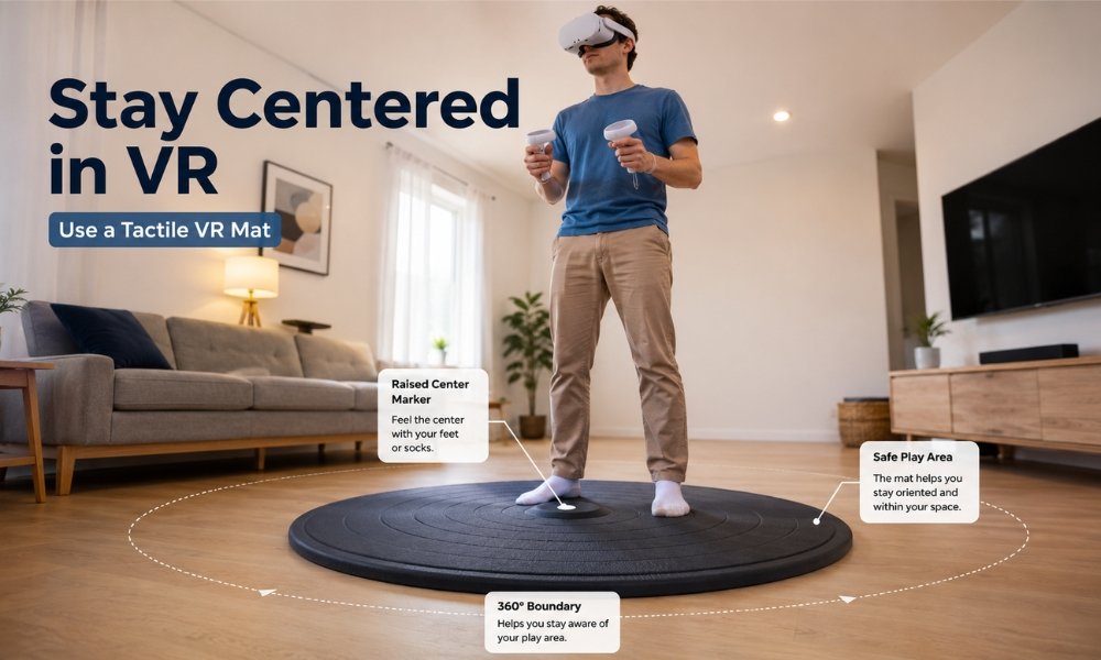Best anti fatigue mat for virtual reality to help beginners stay centered and reduce motion sickness