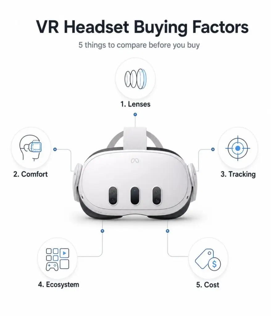 5 key factors to consider when buying a VR headset