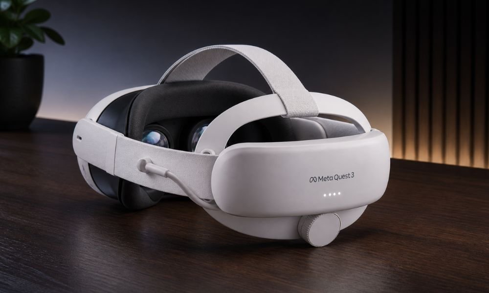 VR headset comfort strap upgrade for better weight balance